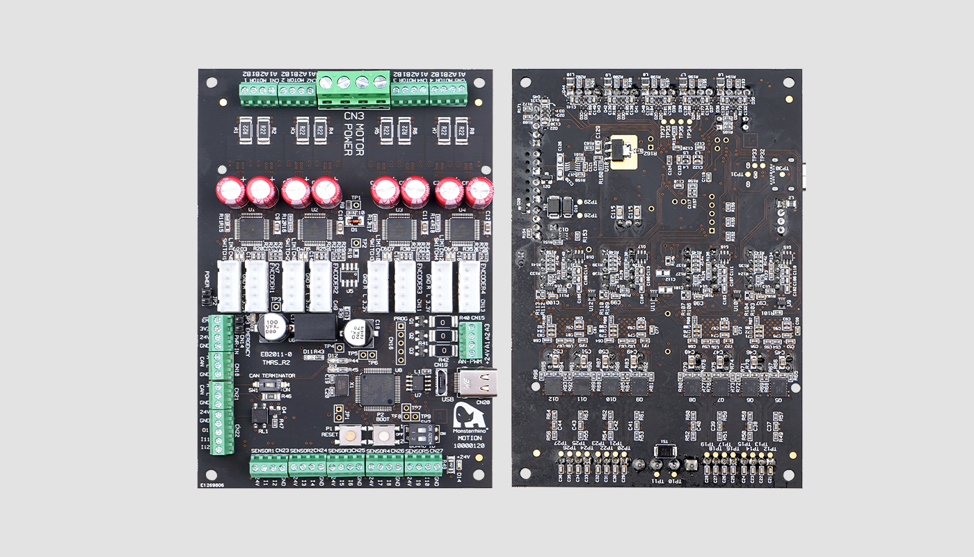 Stepper Motor controller - Monsterrhino 4 Stepper Motor controller - Monsterrhino svg+xml;charset=utf