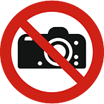 Besucher P029 Fotografieren verboten